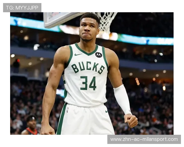 字母哥突破上篮造成犯规，雄鹿末节抢分